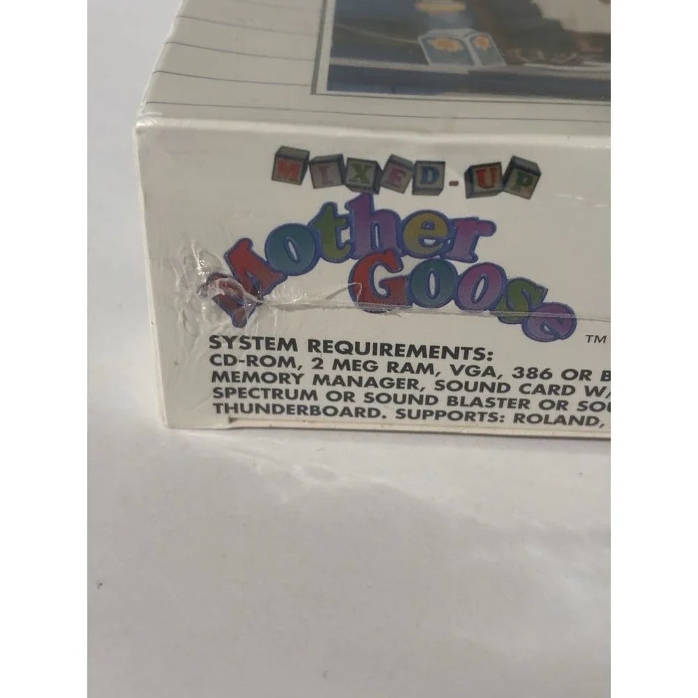 Roberta‎ Williams' Mixed-Up Mother Goose, 1991, Big Box, New & Sealed